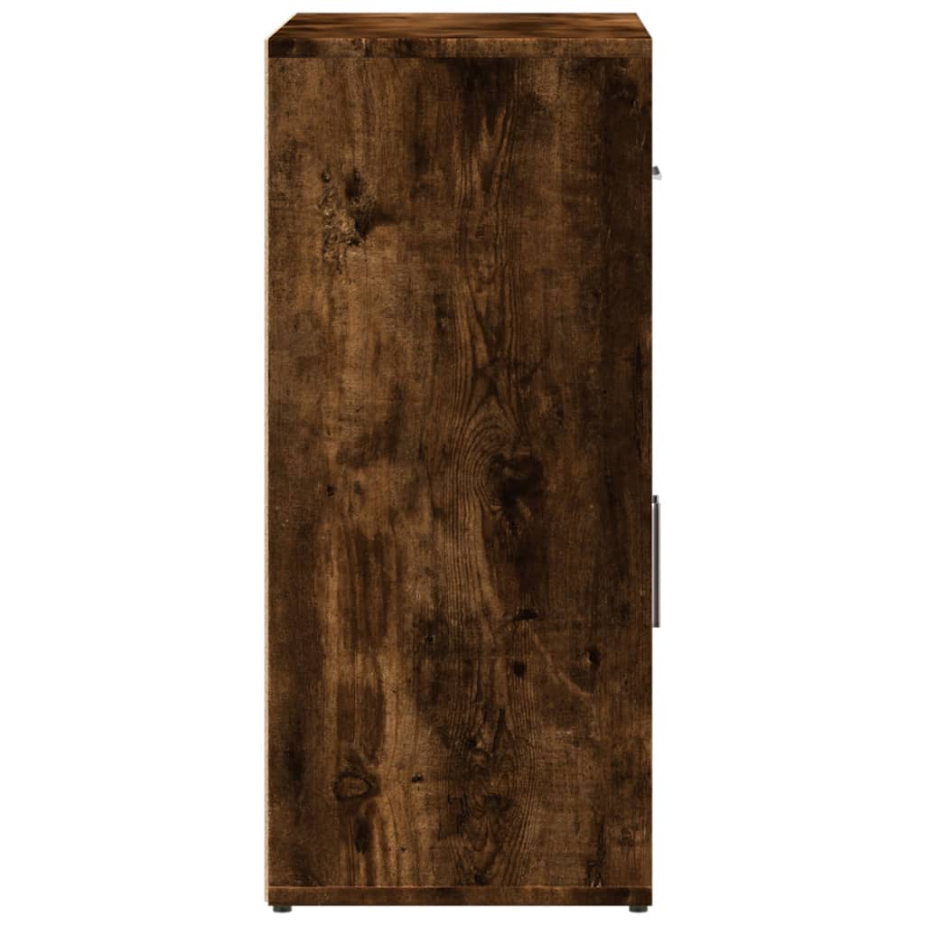 Skjenker 2 røkt eik 60x31x70 cm konstruert tre