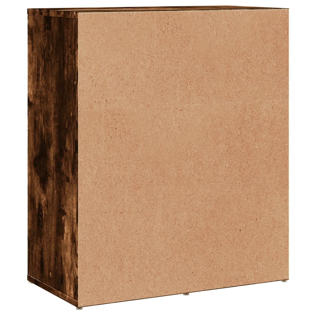 Skjenker 2 røkt eik 60x31x70 cm konstruert tre