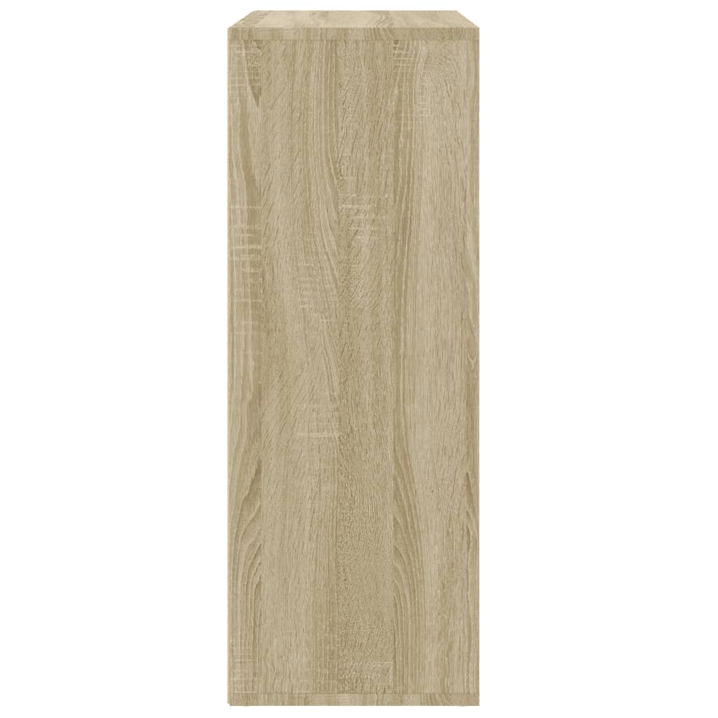 Skjenker 2 stk sonoma eik 60x31x84 cm konstruert tre