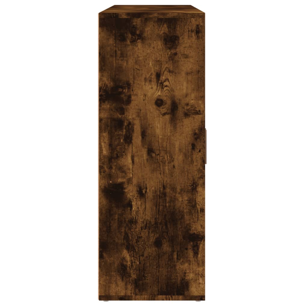 Skjenker 3 stk røkt eik 60x31x84 cm konstruert tre