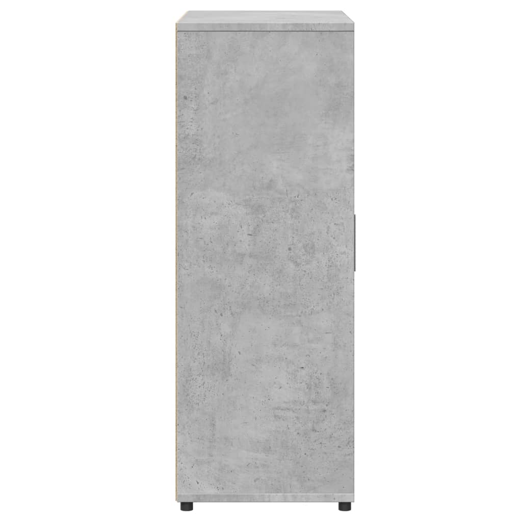 Skjenker 2 stk betonggrå 60x31x84 cm konstruert tre