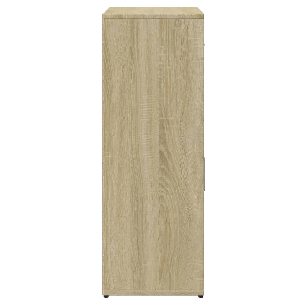 Skjenker 2 sonoma eik 60x30x84 cm konstruert tre