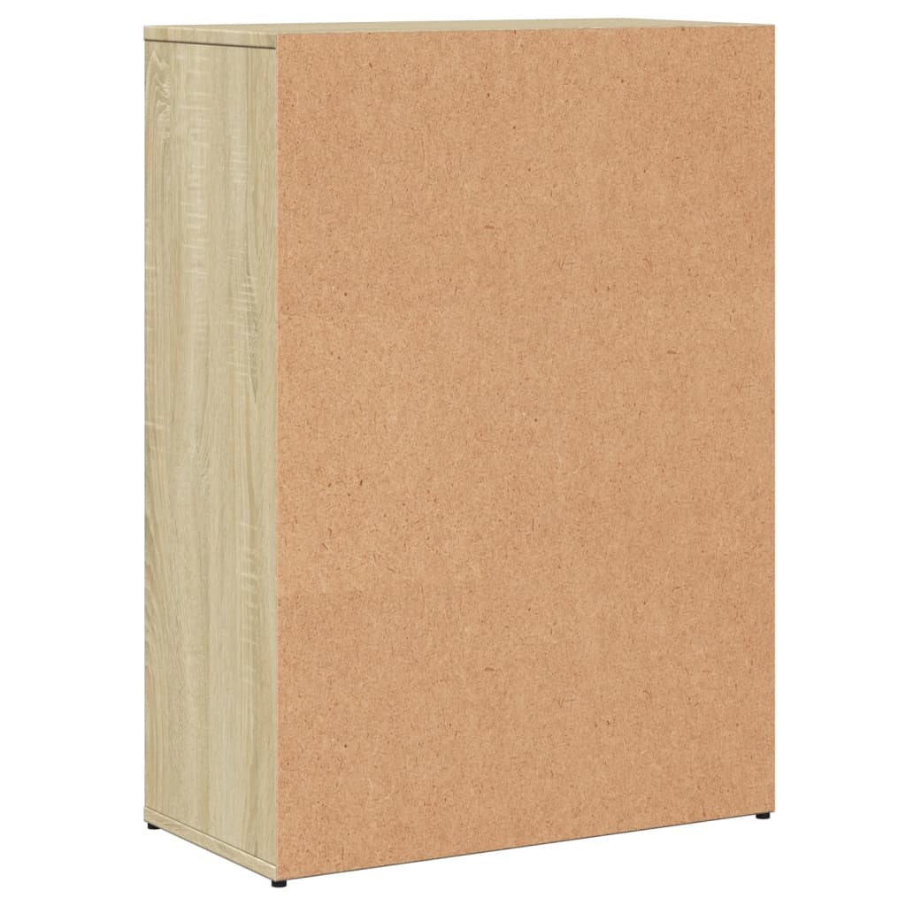 Skjenker 2 sonoma eik 60x30x84 cm konstruert tre