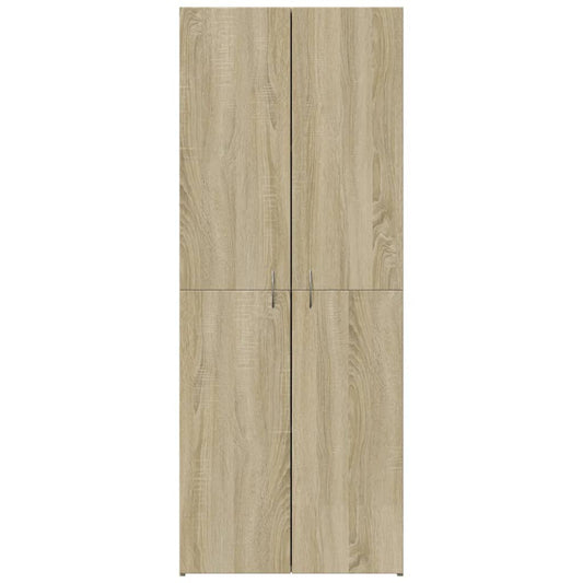 Arkivskap sonoma eik 60x32x153 cm konstruert tre