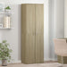 Highboard sonoma eik 60x35x180 cm konstruert tre