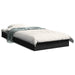 Sengeramme svart 75x190 cm konstruert tre