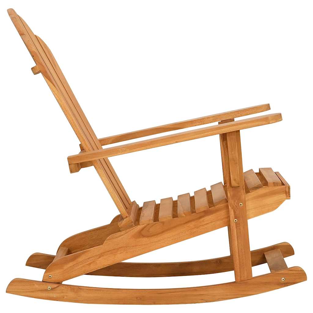 Adirondack gyngestol for hage heltre teak