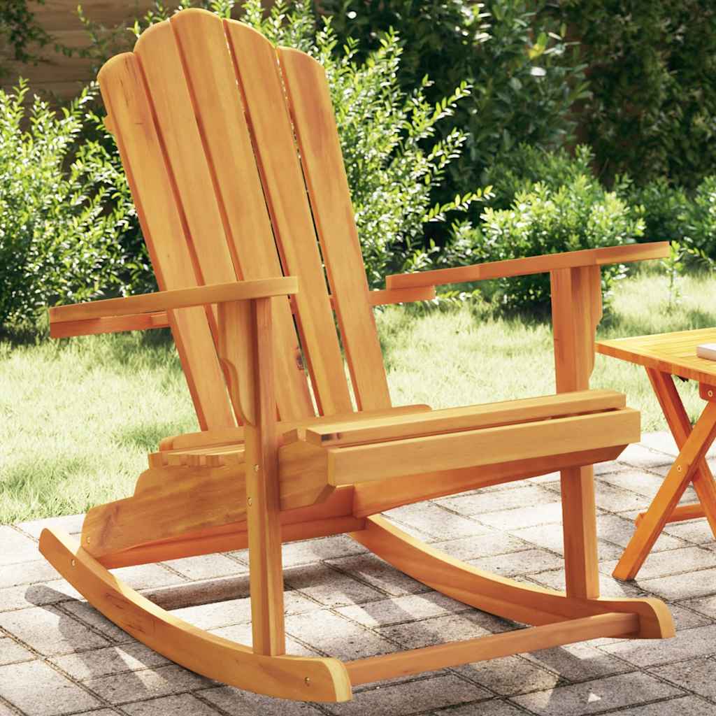 Adirondack gyngestol for hage heltre teak