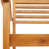 Hagestoler 8 stk 59x55x85 cm heltre akasie