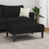 Fotskammel svart 77x55x31 cm stoff