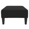 Fotskammel svart 77x55x31 cm stoff