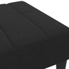 Fotskammel svart 77x55x31 cm stoff