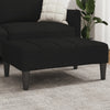 Fotskammel svart 77x55x31 cm stoff