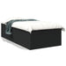 Sengeramme svart 75x190 cm konstruert tre