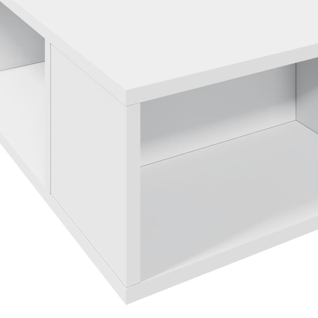 Sengeramme hvit 180x200 cm konstruert tre