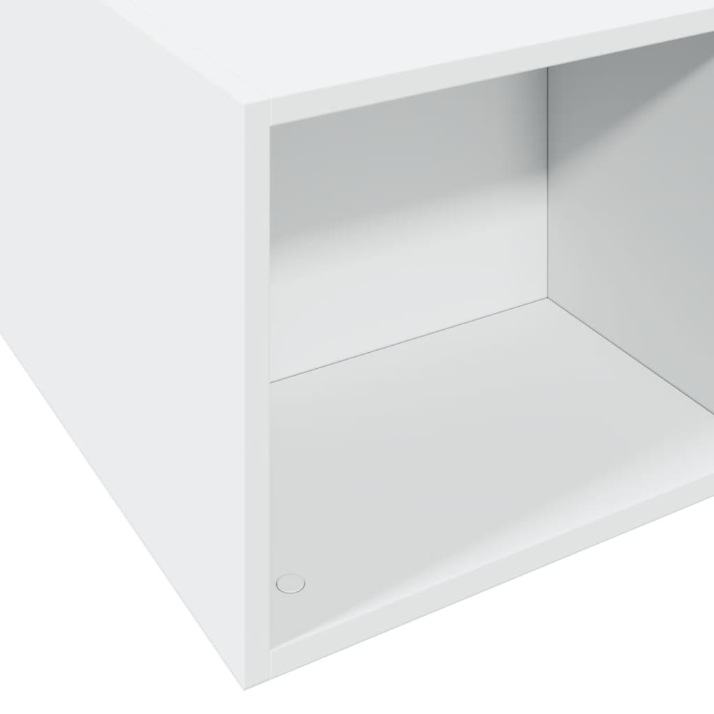 Sengeramme hvit 150x200 cm konstruert tre