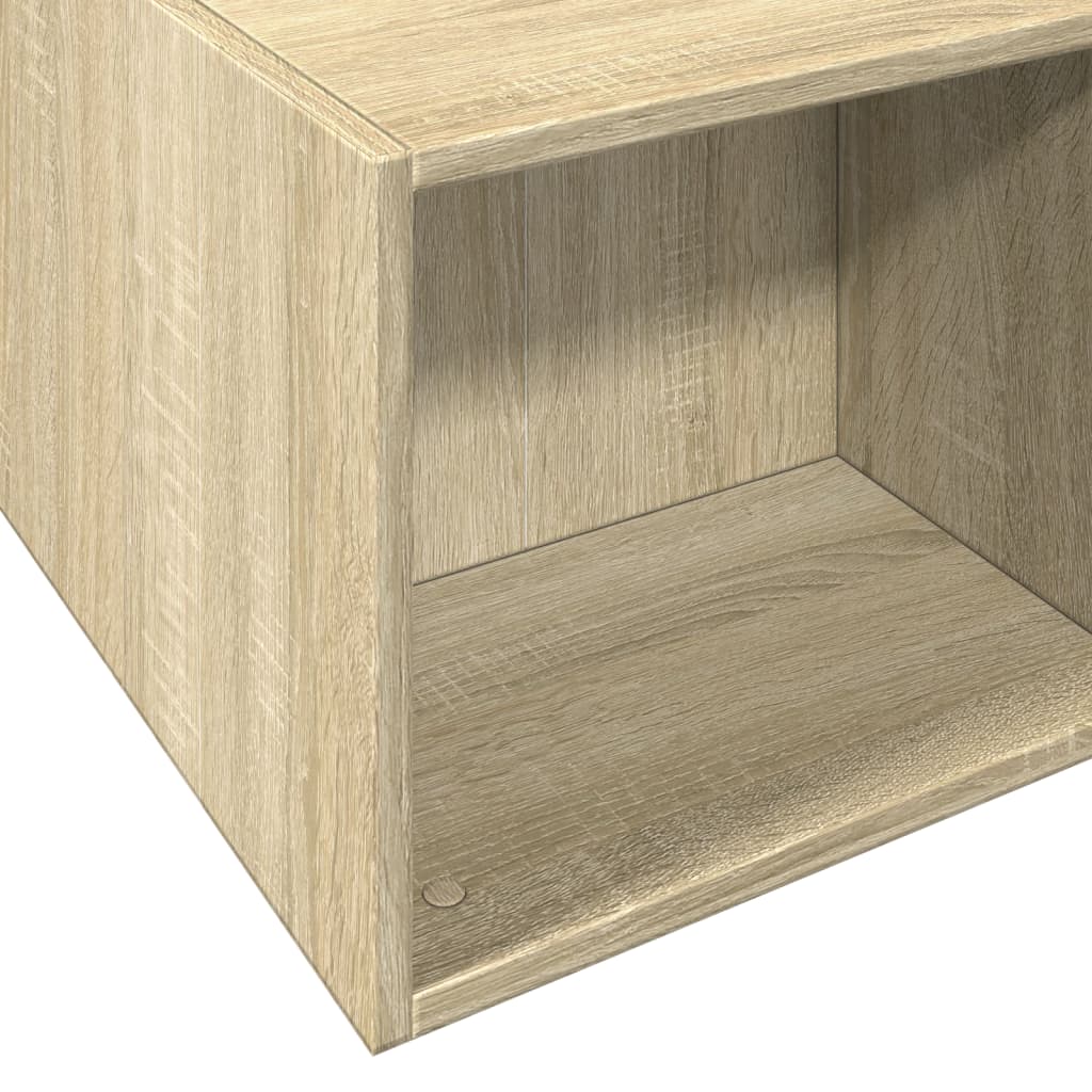 Sengeramme sonoma eik 120x190 cm konstruert tre