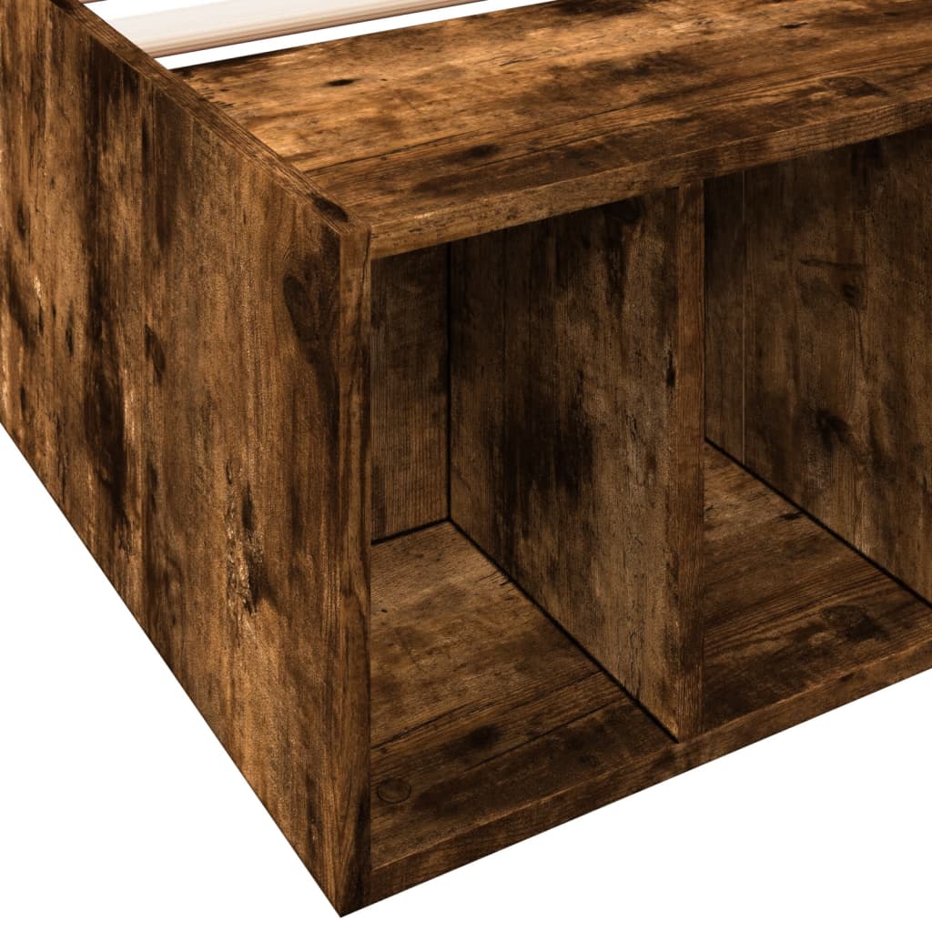 Sengeramme røkt eik 75x190 cm konstruert tre