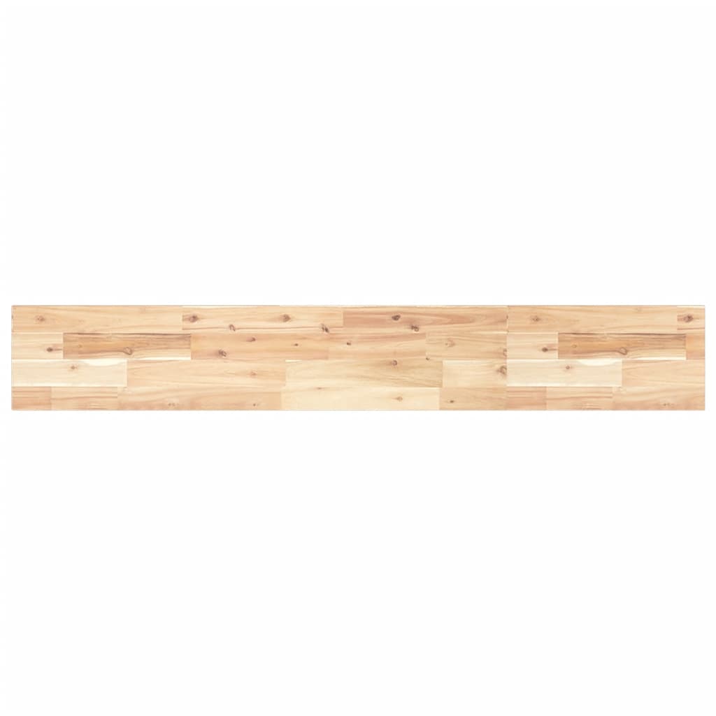 Flytende hylle 120x20x2 cm ubehandlet heltre akasie