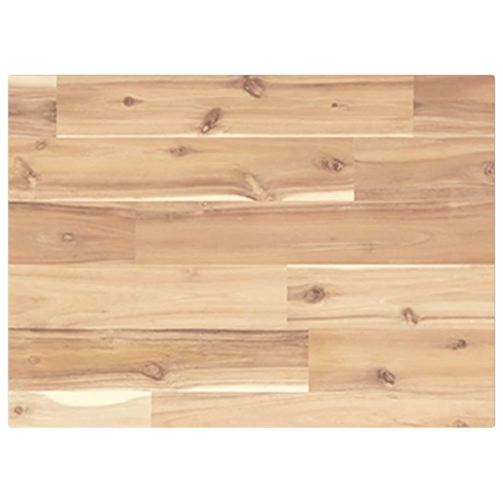 Flytende hyller 2 stk 40x30x2 cm ubehandlet heltre akasie
