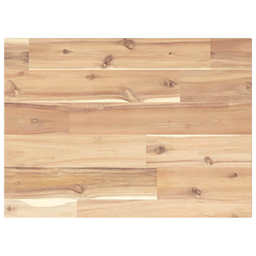Flytende hyller 3 stk 40x30x2 cm ubehandlet heltre akasie