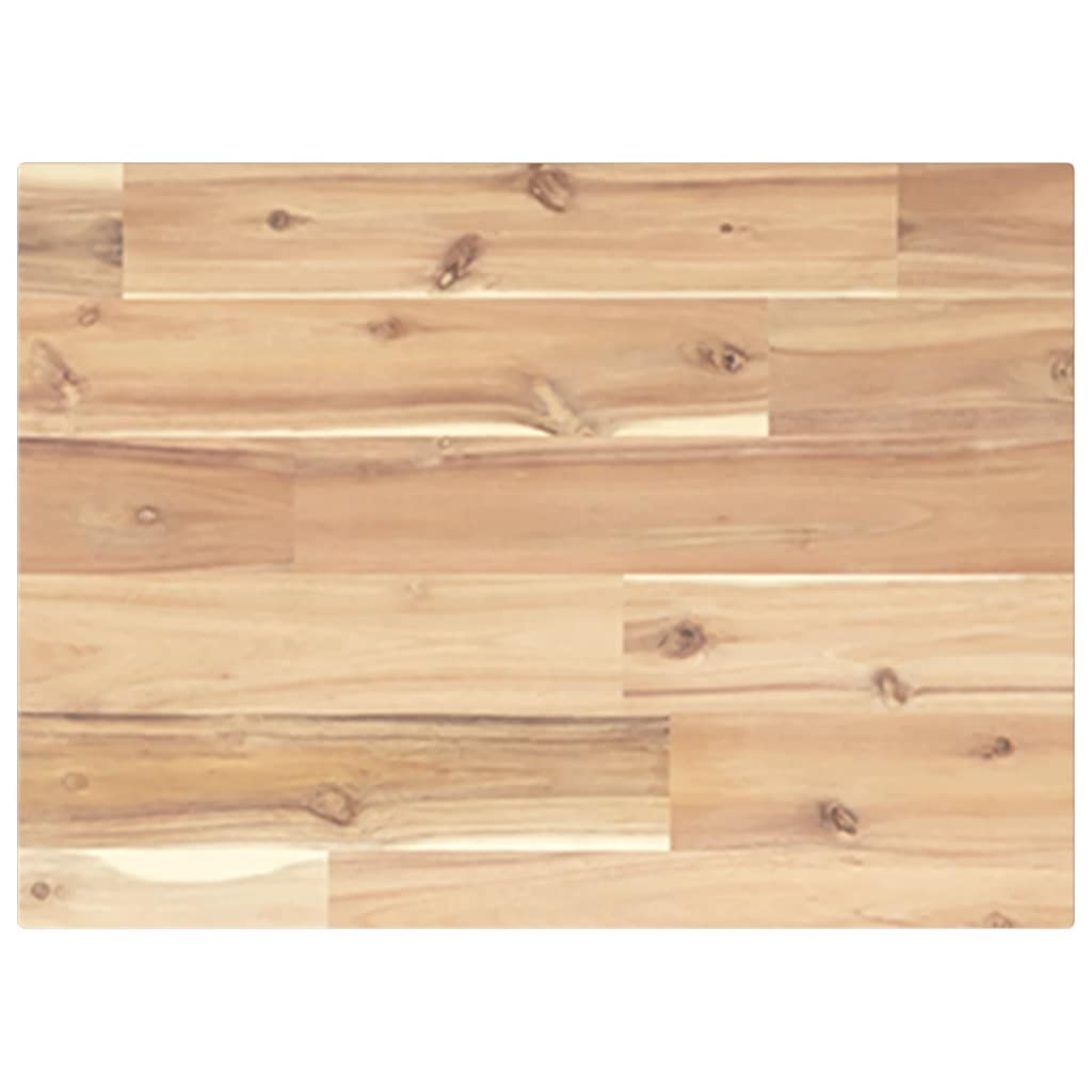 Flytende hyller 4 stk 40x30x2 cm ubehandlet heltre akasie