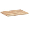 Flytende hylle 60x30x2 cm ubehandlet heltre akasie
