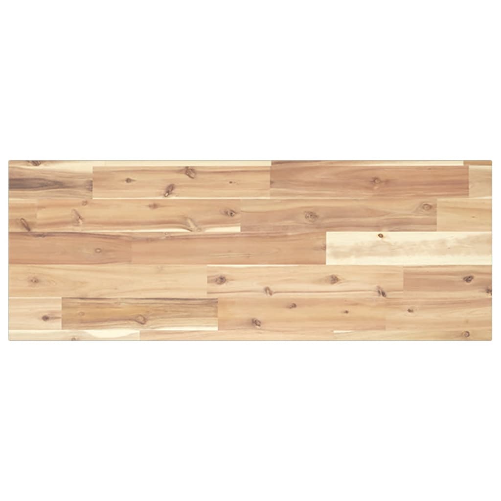 Flytende hylle 100x30x2 cm ubehandlet heltre akasie