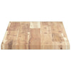 Flytende hyller 3 stk 100x30x2 cm ubehandlet heltre akasie