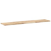 Flytende hyller 3 stk 140x30x2 cm ubehandlet heltre akasie