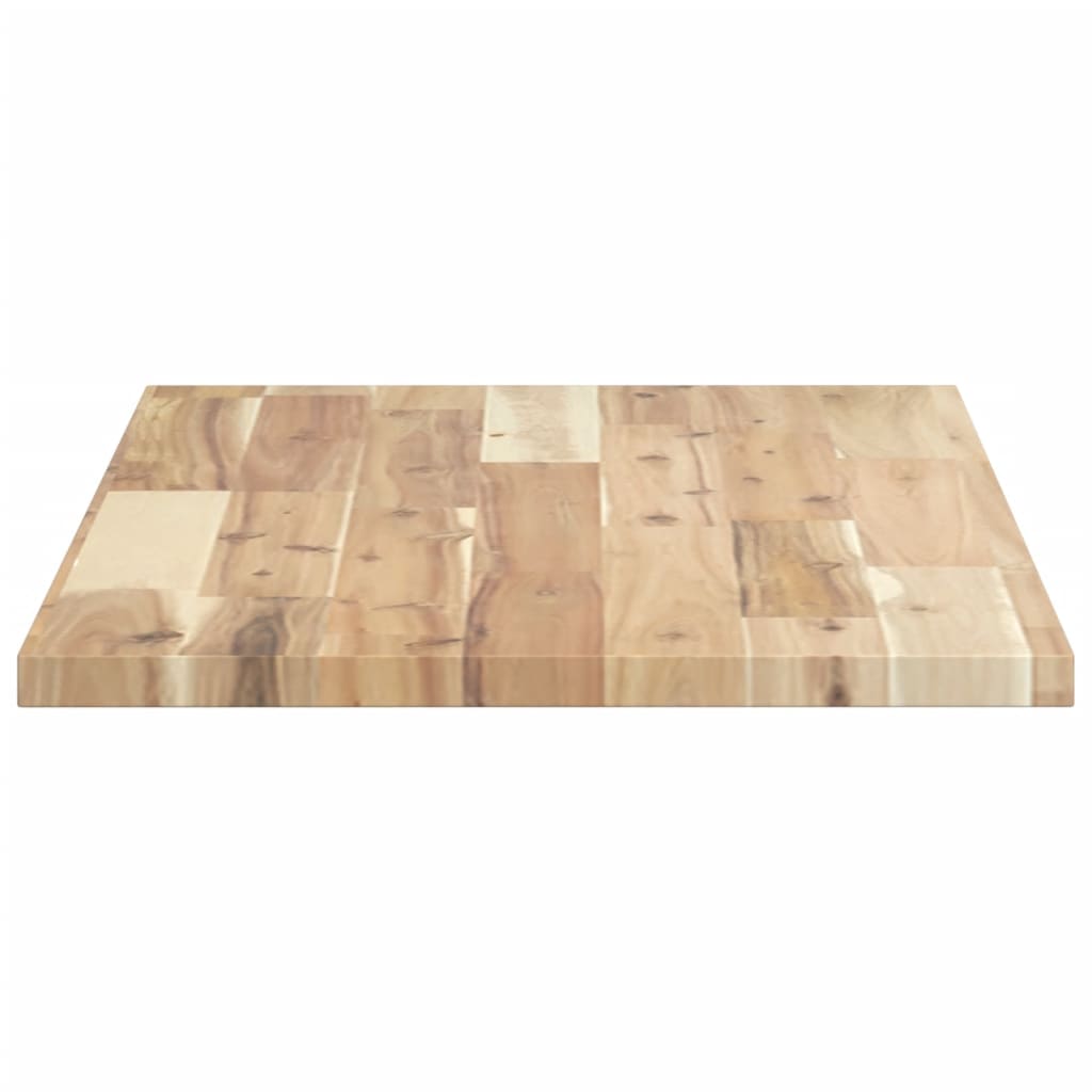 Flytende hyller 3 stk 60x40x2 cm ubehandlet heltre akasie