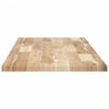 Flytende hyller 2 stk 140x40x2 cm ubehandlet heltre akasie