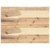 Flytende hyller 2 stk 40x30x4 cm ubehandlet heltre akasie