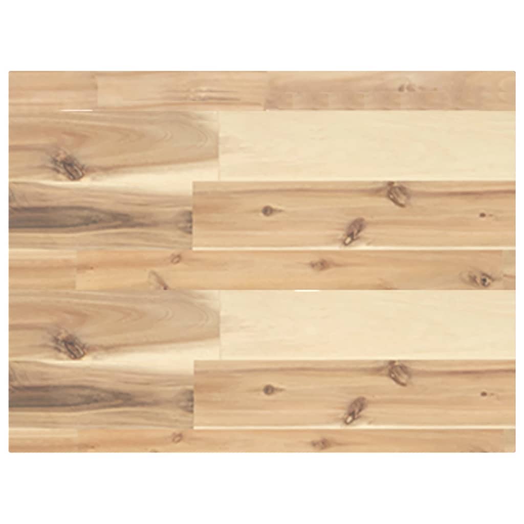 Flytende hylle 60x30x4 cm ubehandlet heltre akasie