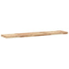 Flytende hyller 2 stk 160x30x4 cm ubehandlet heltre akasie