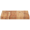 Flytende hylle 60x20x2 cm oljebehandlet heltre akasie