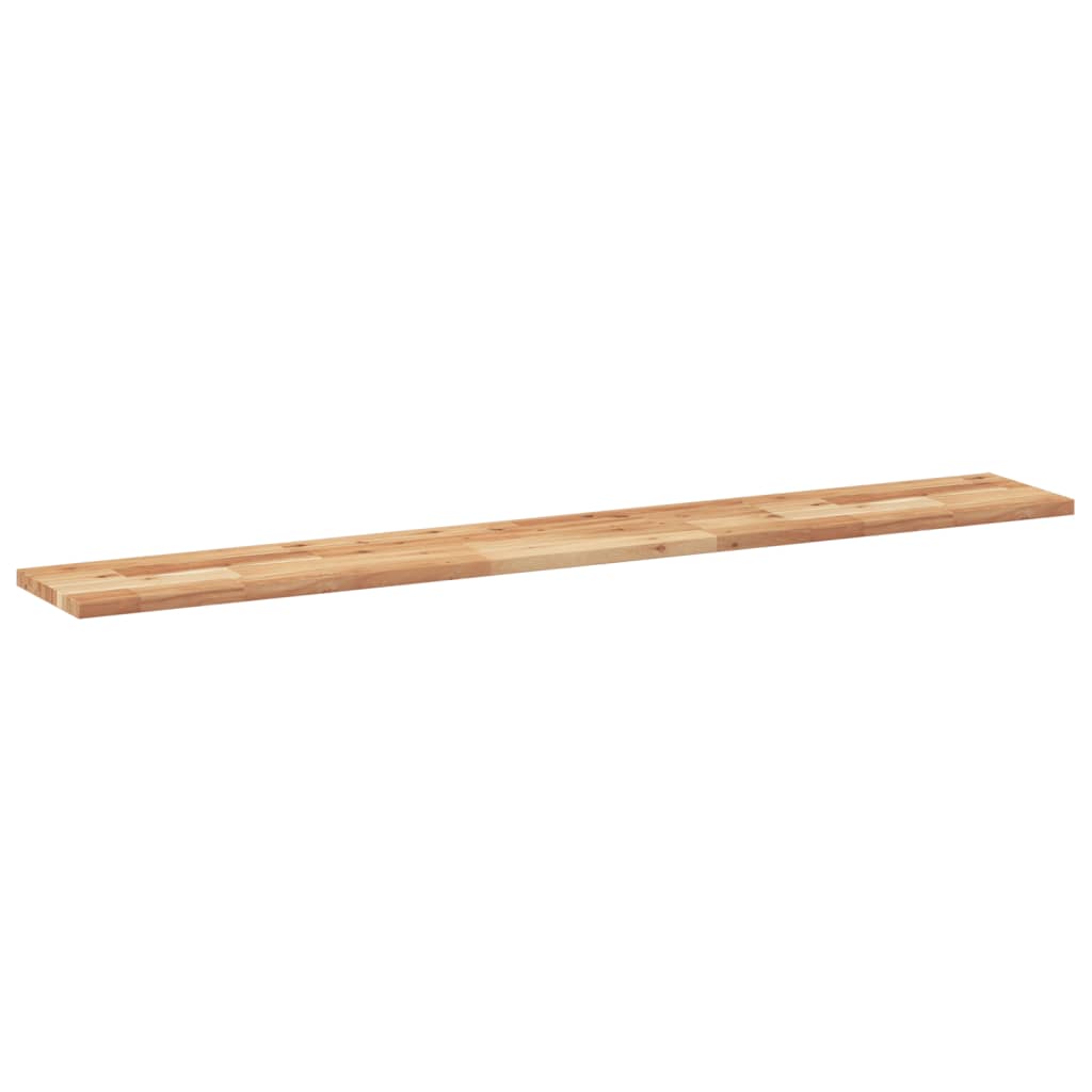 Flytende hylle 140x20x2 cm oljebehandlet heltre akasie