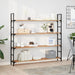 Flytende hyller 3 stk 160x20x2 cm oljebehandlet heltre akasie