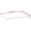 Flytende hylle 40x30x2 cm oljebehandlet heltre akasie
