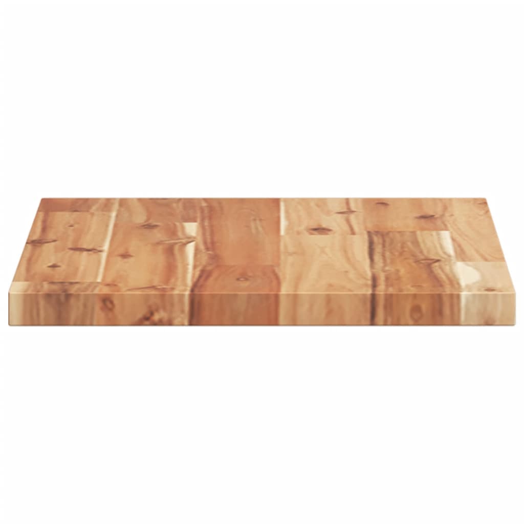 Flytende hyller 4 stk 40x30x2 cm oljebehandlet heltre akasie