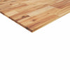 Flytende hyller 2 stk 80x30x2 cm oljebehandlet heltre akasie