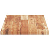 Flytende hyller 3 stk 80x30x2 cm oljebehandlet heltre akasie