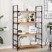Flytende hyller 4 stk 80x40x2 cm oljebehandlet heltre akasie