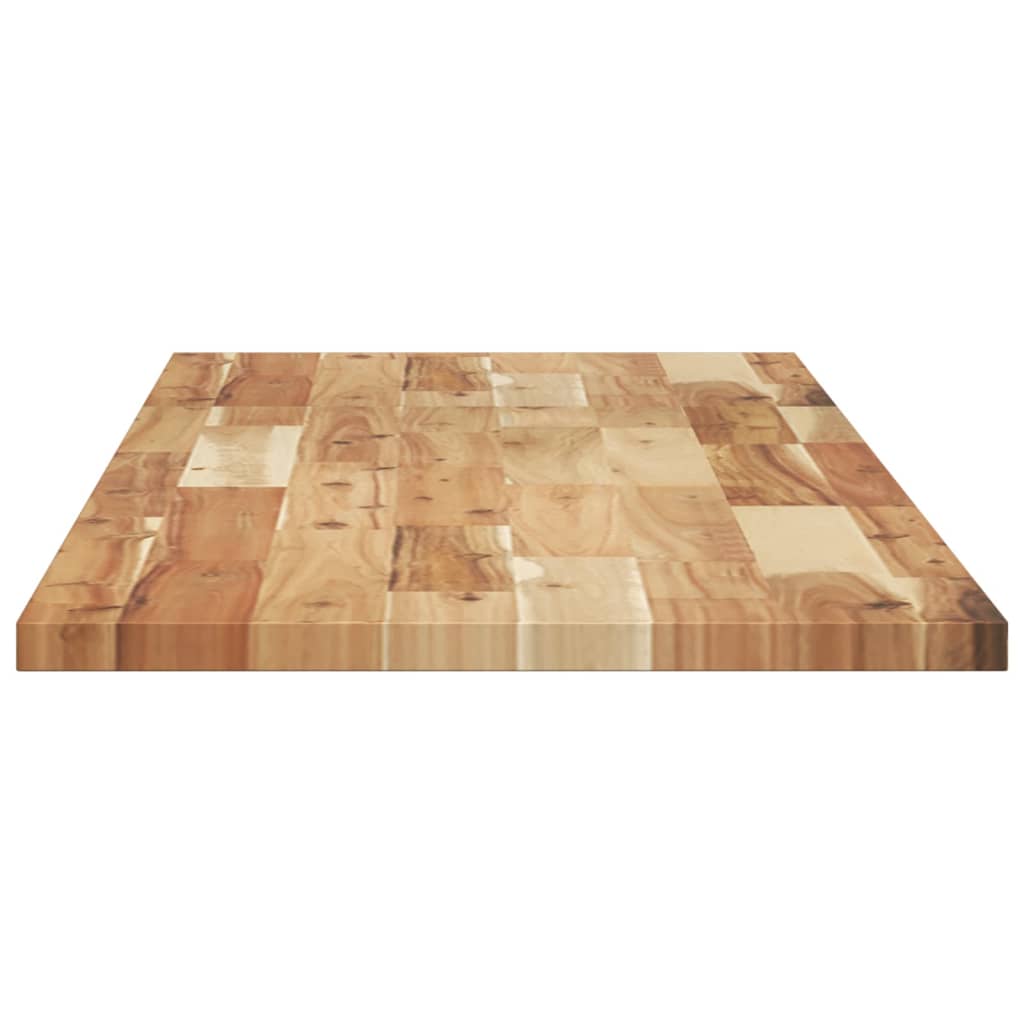 Flytende hyller 2 stk 120x40x2 cm oljebehandlet heltre akasie