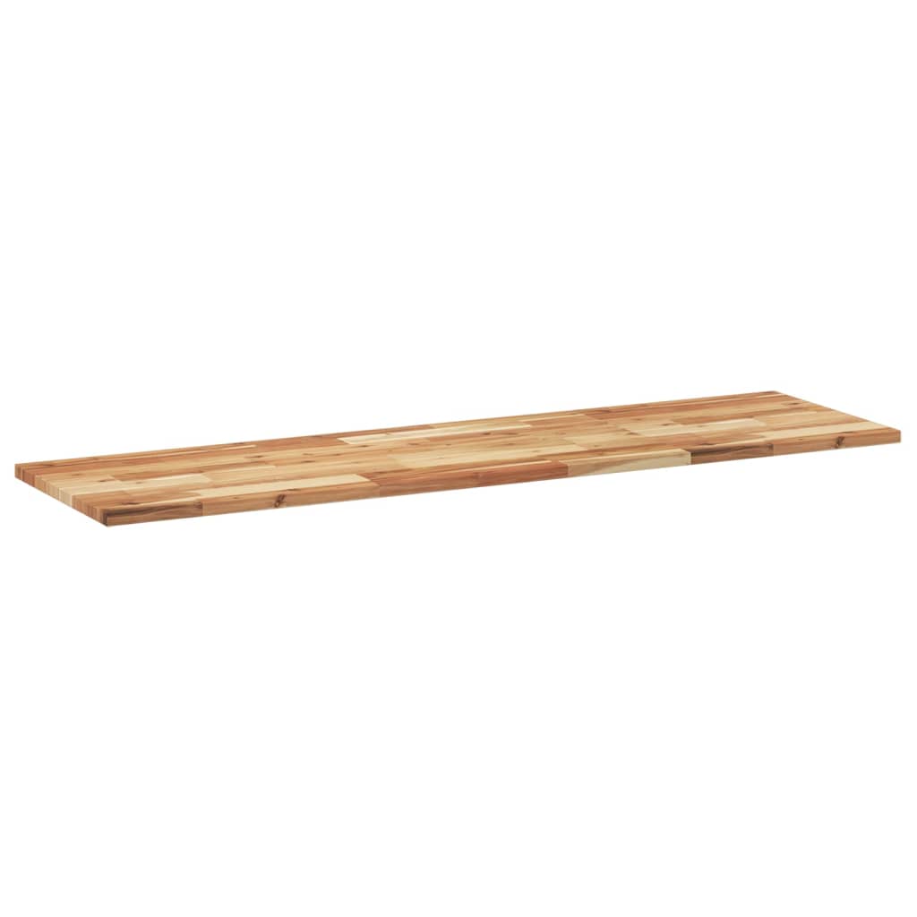 Flytende hyller 3 stk 160x40x2 cm oljebehandlet heltre akasie