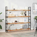 Flytende hyller 4 stk 160x20x4 cm oljebehandlet heltre akasie