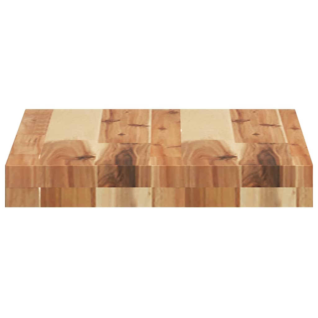 Flytende hylle 40x30x4 cm oljebehandlet heltre akasie