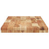Flytende hyller 2 stk 120x40x4 cm oljebehandlet heltre akasie
