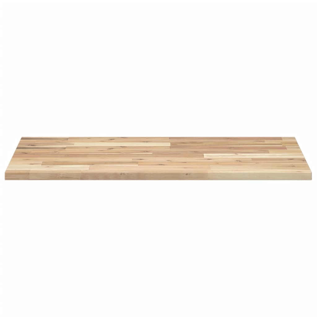Plate til baderomsskap ubehandlet 80x50x2 cm heltre akasie