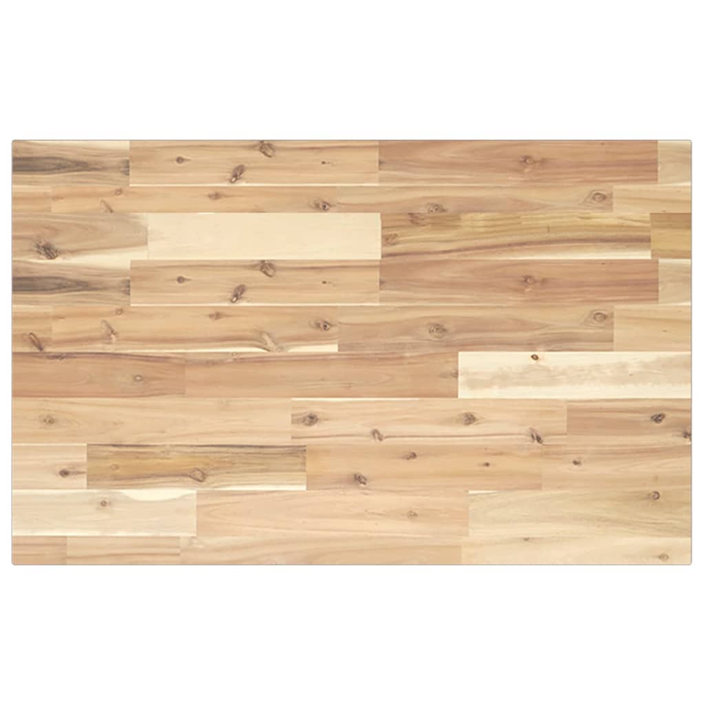 Plate til baderomsskap ubehandlet 100x50x2 cm heltre akasie